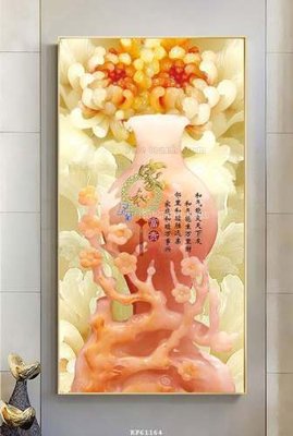 Tải file gốc File tranh hiện đại pha lê gương KF61164 dùng cho in ấn