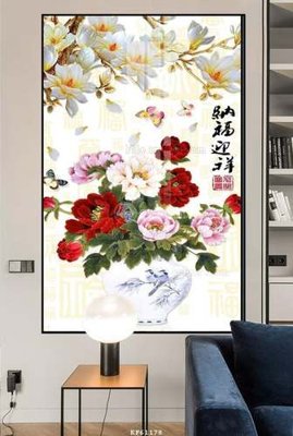 Tải file gốc File tranh hiện đại pha lê gương KF61178 dùng cho in ấn