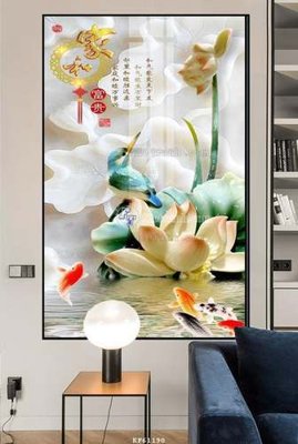 File tranh gốc File tranh hiện đại pha lê gương KF61190 (bản quyền) Filetranh.com