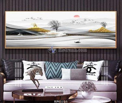 File in trần File tranh hiện đại pha lê gương KF61211 (file gốc) hoa văn 3D