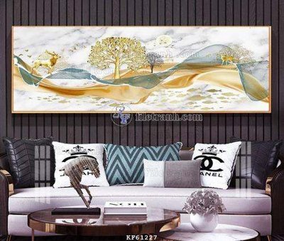 File gốc File tranh hiện đại pha lê gương KF61227 (thiết kế) độc quyền