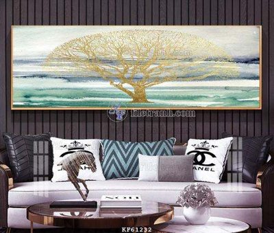 File tranh File tranh hiện đại pha lê gương KF61232 (gốc) phong cách tối giản