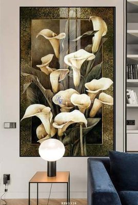 File gốc File tranh hiện đại pha lê gương KF61318 (chủ đề hiện đại) trang trí