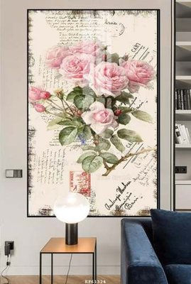 File gốc File tranh hiện đại pha lê gương KF61324 (in mica) cắt laser