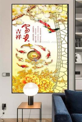 File tranh quảng cáo File tranh hiện đại pha lê gương KF61336 (file gốc) chuyên nghiệp