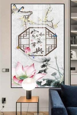 File tranh gốc File tranh hiện đại pha lê gương KF61370 chủ đề hiện đại