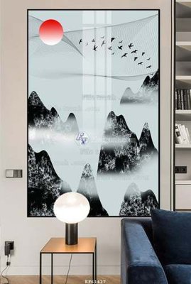 Tải file File tranh hiện đại pha lê gương KF61427 (gốc) in nhanh