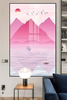 Tải file gốc in lụa File tranh hiện đại pha lê gương KF61428 siêu nét