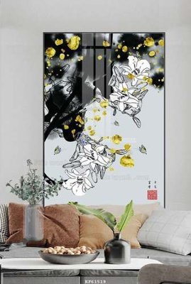 File tranh File tranh hiện đại pha lê gương KF61519 (bản gốc) trang trí văn phòng