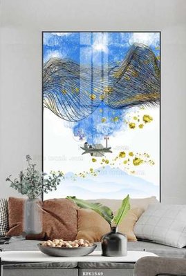 File ảnh gốc File tranh hiện đại pha lê gương KF61549 không vỡ nét