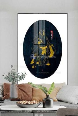 File ảnh File tranh hiện đại pha lê gương KF61558 (gốc) in poster