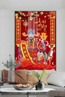 File tranh File tranh hiện đại pha lê gương KF61574 (gốc) in film