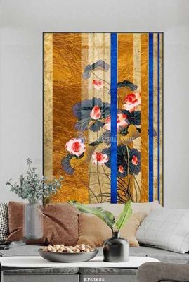 File tranh quảng cáo File tranh hiện đại pha lê gương KF61606 (download file gốc)