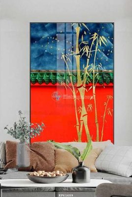 File tranh File tranh hiện đại pha lê gương KF61609 (gốc) in film