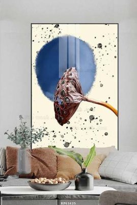 File gốc File tranh hiện đại pha lê gương KF61625 (chuẩn CMYK) cho nhà in