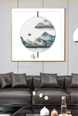 File tranh quảng cáo File tranh hiện đại pha lê gương KF61642 (file gốc) chuyên nghiệp