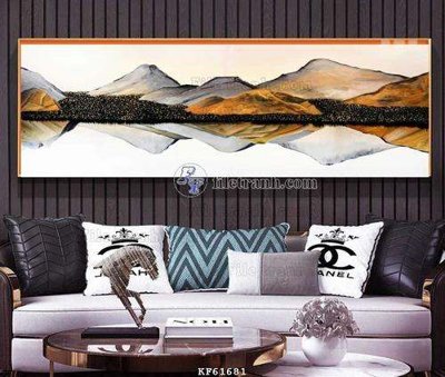 File tranh File tranh hiện đại pha lê gương KF61681 (bản gốc) treo tường