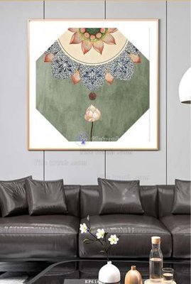 File in trần File tranh hiện đại pha lê gương KF61688 (bản gốc) trời sao