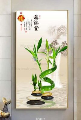 File tranh File tranh hiện đại pha lê gương KF61707 (ảnh gốc) in trần nhà