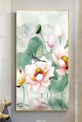 Tải file File tranh hiện đại pha lê gương KF61722 (ảnh gốc) 300dpi File tranh hiện đại pha lê gương KF61722