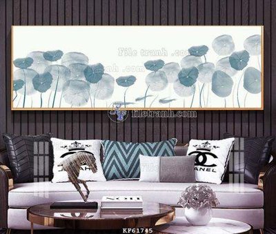 File PSD File tranh hiện đại pha lê gương KF61745 (bản gốc) đã tách nền