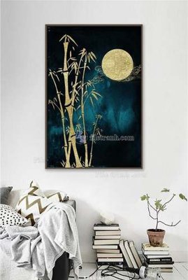 File gốc File tranh hiện đại pha lê gương KF61843 (phong cách) cổ điển