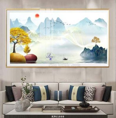 Tải file File tranh hiện đại pha lê gương KF61888 (ảnh gốc) in gạch men