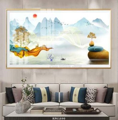 Tải file gốc File tranh hiện đại pha lê gương KF61890 (in bạt) quảng cáo