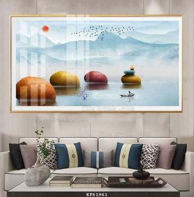 File gốc File tranh hiện đại pha lê gương KF61961 (phong cách) tối giản