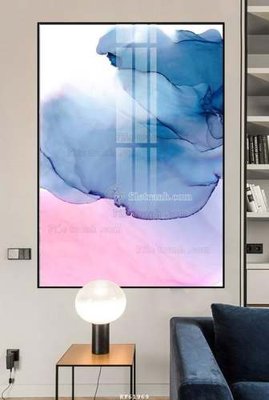 File in ấn chuyên nghiệp File tranh hiện đại pha lê gương KF61969 (file gốc)