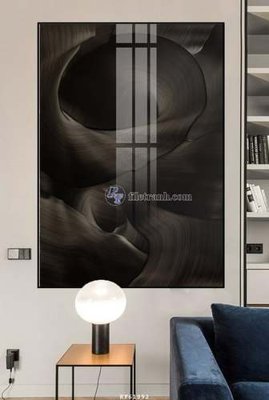 File tranh gốc File tranh hiện đại pha lê gương KF61992 (bản quyền) độc đáo