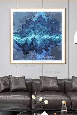 File ảnh File tranh hiện đại pha lê gương KF62090 (gốc) in Hiflex