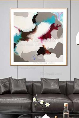 File gốc in mica File tranh hiện đại pha lê gương KF62127 chất lượng