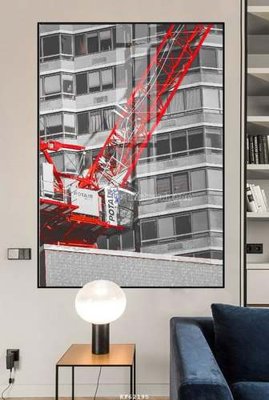 File ảnh File tranh hiện đại pha lê gương KF62195 (gốc) cho trang trí nhà hàng