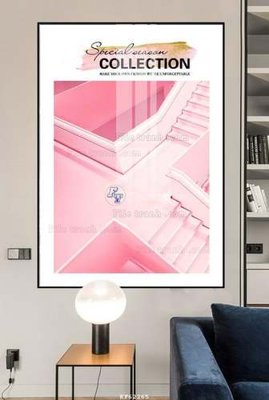 File gốc in ấn File tranh hiện đại pha lê gương KF62265 chuẩn màu CMYK