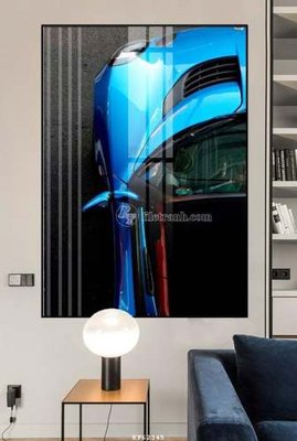 File gốc File tranh hiện đại pha lê gương KF62345 (phong cách) cổ điển