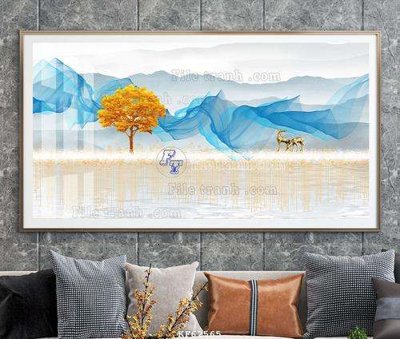 Tải file gốc File tranh hiện đại pha lê gương KF62565 (in khổ lớn) quảng cáo