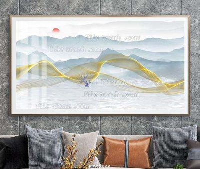 Download file File tranh hiện đại pha lê gương KF62566 (chất lượng in ấn)