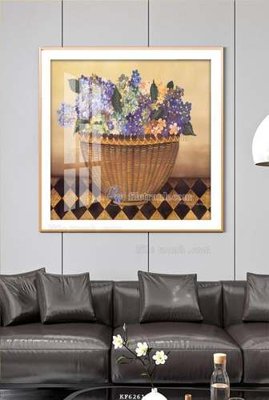 File gốc File tranh hiện đại pha lê gương KF62610 (phong cách) châu Âu