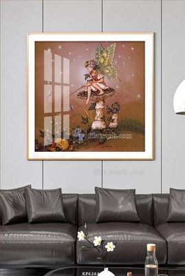 Download file gốc File tranh hiện đại pha lê gương KF62644 (in mica) trong suốt