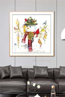 File tranh File tranh hiện đại pha lê gương KF62695 (gốc) in vải canvas