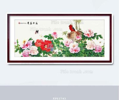 Tải file File tranh hiện đại pha lê gương KF62743 (gốc) để in ấn ngay