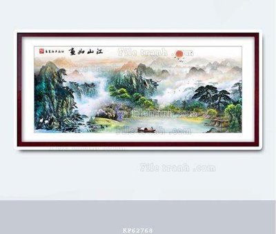 Tải file File tranh hiện đại pha lê gương KF62768 (gốc) in ấn chất lượng