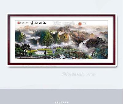 File tranh quảng cáo File tranh hiện đại pha lê gương KF62772 (download file gốc)