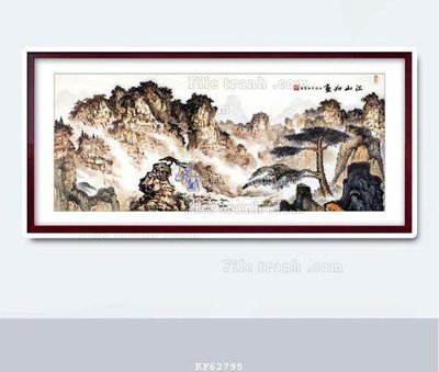 Tải file PSD File tranh hiện đại pha lê gương KF62795 (nguyên layer) để in