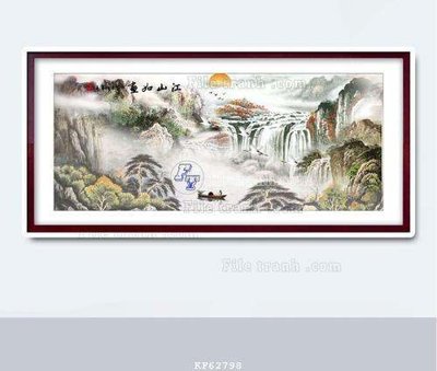 Tải file gốc File tranh hiện đại pha lê gương KF62798 dùng cho in ấn