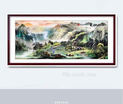 File gốc File tranh hiện đại pha lê gương KF62804 (cho in 3D) độc đáo