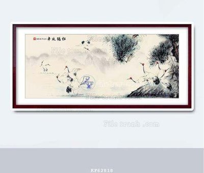 File tranh File tranh hiện đại pha lê gương KF62818 (gốc) phong cách tối giản