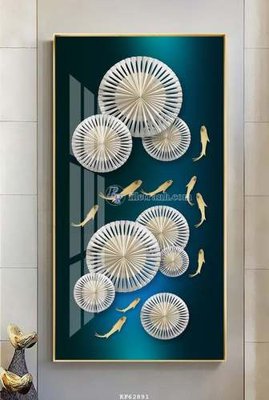 File PSD File tranh hiện đại pha lê gương KF62891 (gốc) tách lớp chi tiết