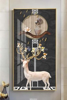 File ảnh File tranh hiện đại pha lê gương KF62892 (gốc) in biển hiệu